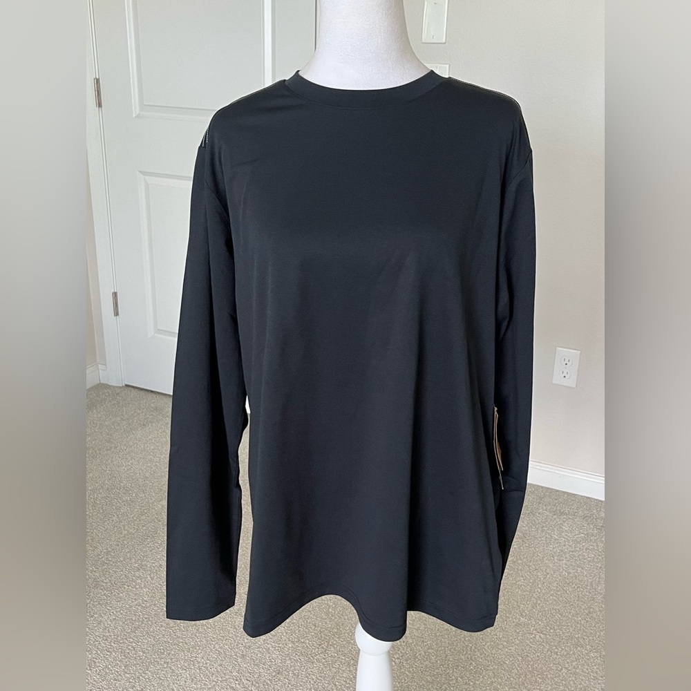 NWT Dakine Roots Longsleeve UV Crew Neck Shirt in Black Size XL